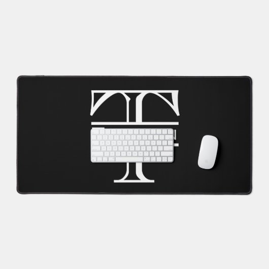 Nom du monogramme classique initial (Clavier et souris)