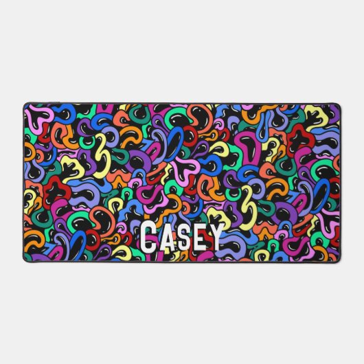 Nom du monogramme couleur cool (Recto)