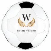 Nom du monogramme de couronne de couronne de lauré (Devant)