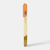 Nom du monogramme de l'aquarelle rustique Abstrait (Côté gauche)