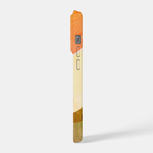 Nom du monogramme de l'aquarelle rustique Abstrait (Côté gauche)