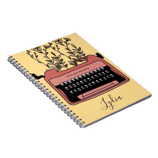 Nom du monogramme du journal de machine à écrire C (Côté Droit)