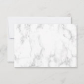 Nom du monogramme manuscrit or Marbre Modèle (Dos)