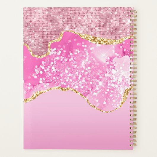 Nom du monogramme Parties scintillant initiale en  (Dos)