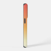 Nom du monogramme personnalisé Orange Gradient (Côté droit)