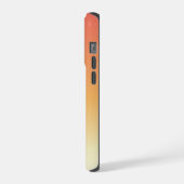 Nom du monogramme personnalisé Orange Gradient (Côté gauche)