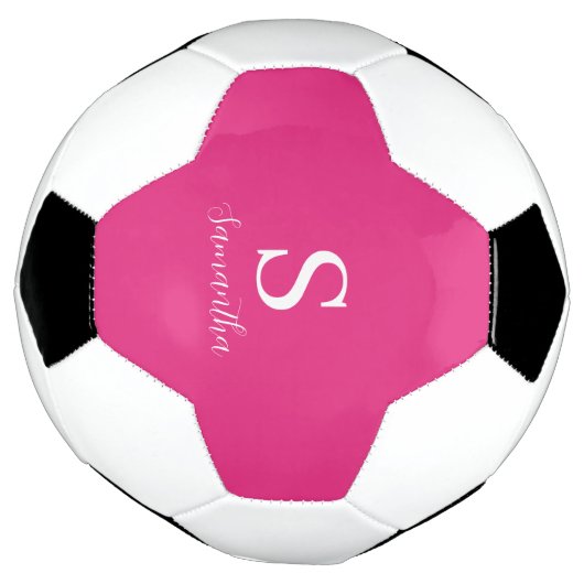 Nom du monogramme rose (Tourné)