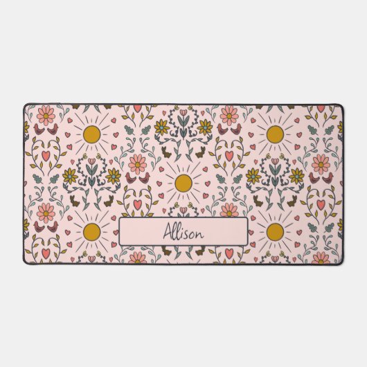 Nom du monogramme rose pâle (Recto)