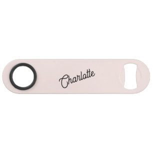 Nom du monogramme Rose rose vierge moderne