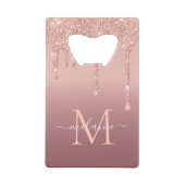 Nom du monogramme Rose texte Parties scintillant d (Devant)