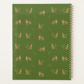 Nom du Motif animal léopard élégant, planificateur (Dos)