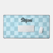 Nom du Motif des Chèques Ciel Bleu Cute (Clavier et souris)