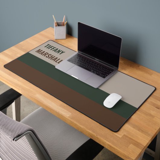 Nom du Motif Grandes vertes et Brown (Bureau 2)