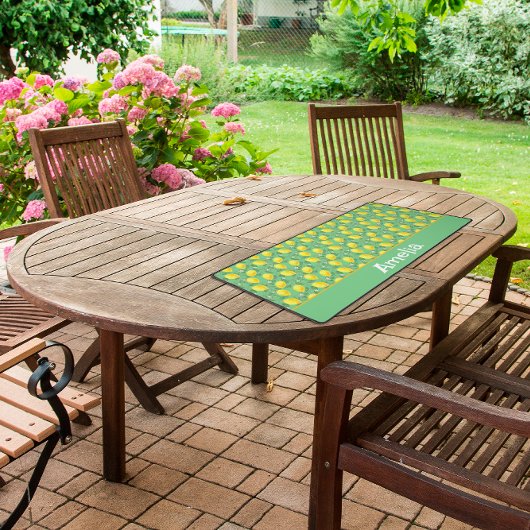 Nom du motif jaune citron