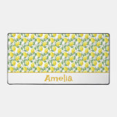 Nom du motif jaune citron vert mignon (Recto)