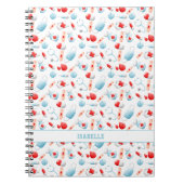 Nom du Motif Médicale Carnet Monogramme (Devant)