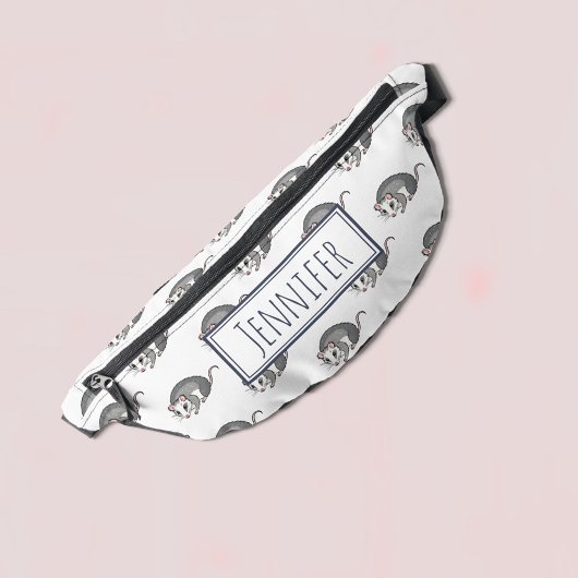 Nom du Motif Opossum de dessin mou