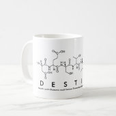 Nom du peptide Destiny mug (Devant gauche)