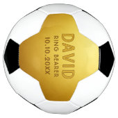 Nom du porteur d'anneau personnalisé Mariage Date  (Tourné)