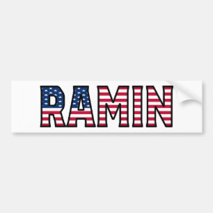 Nom du ramin Vorname USA Aufkleber Sticker Auto