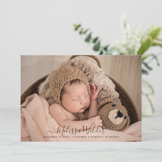 Nom du script 2 Faire-part de naissance de superpo (Debout devant)