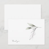 Nom du script blanc Merci botanique (Devant / Derrière)