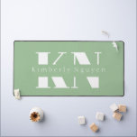 Nom du script de calligraphie verte Mint<br><div class="desc">nom de script de calligraphie vous pouvez le customiser comme vous voulez un cadeau unique si élégant</div>