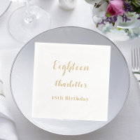 Nom du script de feuille d'or de fête d'anniversai