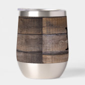 Nom du script de monogramme rustique personnalisé (Droite)