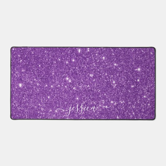 Nom du script de parties scintillant violet modern (Recto)