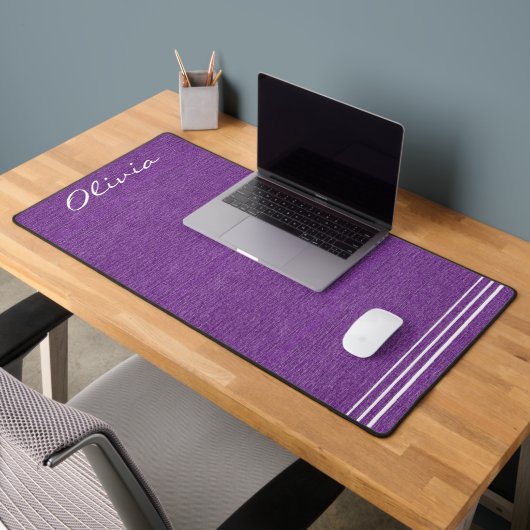 Nom du script, Déni violet, Accents blancs (Bureau 2)