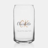Nom du script initiales monogramme (Recto)