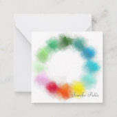 Nom du script manuel personnalisé Texte Modèle col (Dos)