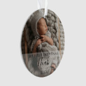 Nom du script pour mes premières photos de bébé à  (devant)