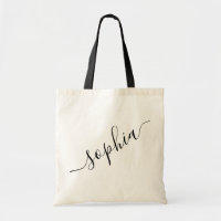 Nom du script Sac fourre-tout simple moderne perso
