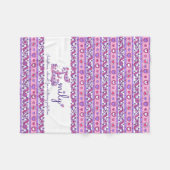 Nom E personnalisé Emily signifiant couverture enf (Devant (Horizontal))