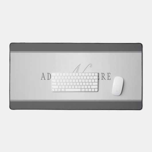 Nom élégant & Monogramme Lettrage (ou autre texte) (Clavier et souris)