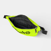 Nom élégant noir | Neon Lime Jaune élégant (Ouvrir)