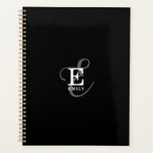 Nom élégant unique et typographie de monogramme No (Devant)
