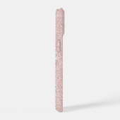 Nom en écriture cursive rose gold pailleté (Côté droit)
