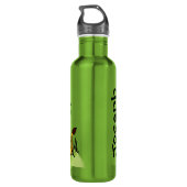 Nom enfant lion orange bouteille de boissons jaune (Dos)