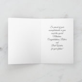 Nom et année Carte de retrait (Intérieur)