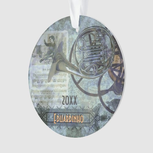 Nom et année faits sur commande de Steampunk de (devant)