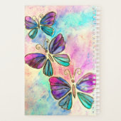 Nom et année personnalisés du planificateur de pap (Dos)