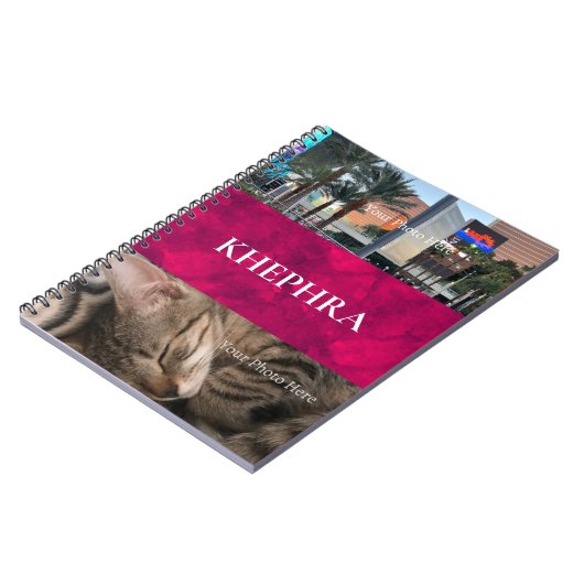 Nom et Carnet photo Collage (Côté gauche)