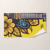 Nom et couleur personnalisés (Serviette à main)