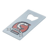 Nom et couleur personnalisés ouvre-bouteille Fishe (Dos Angle)