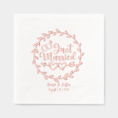 Nom et date du Mariage de la florale mariée (Recto)