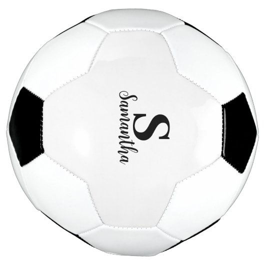 Nom et initiales personnalisés Monogramme personna (Tourné)