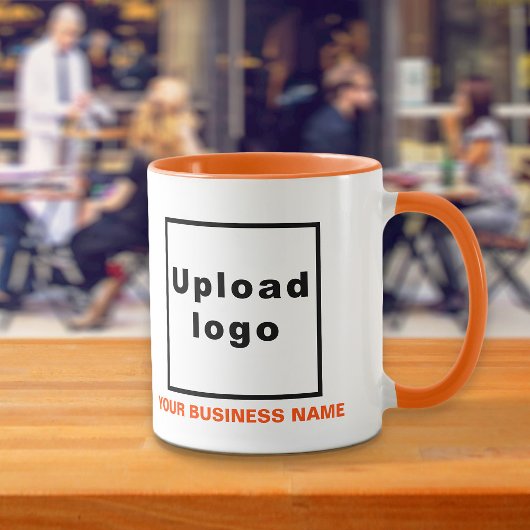 Nom et logo de l'entreprise sur la Mug Combo coule